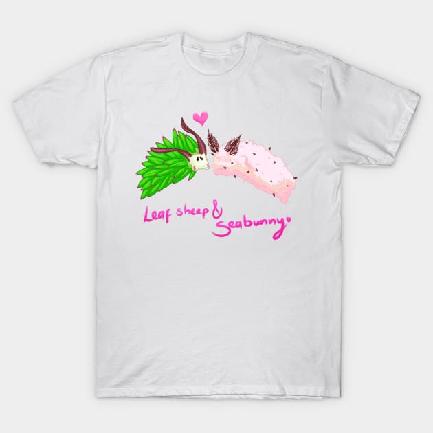 Leaf Sheep and Sea Bunny T-Shirt by Oh My Martyn